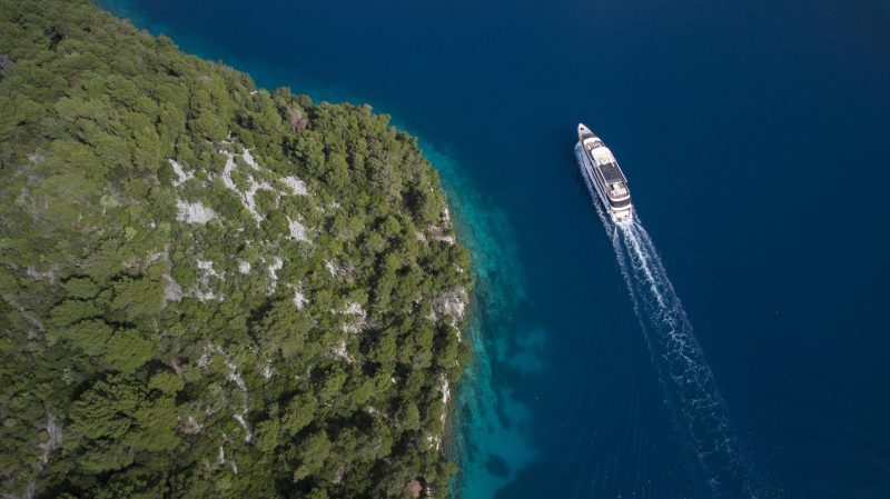 Ship and nature