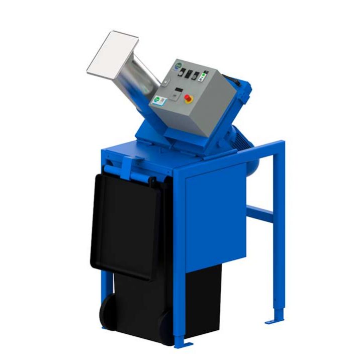 Evac U80 glass crusher Evac