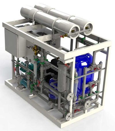 Picture of Evac T40-50 reverse osmosis desalinator