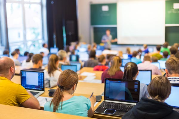 PIcture of class room at university