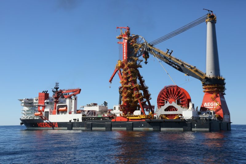 Aegir Haarema deepwater construction vessel