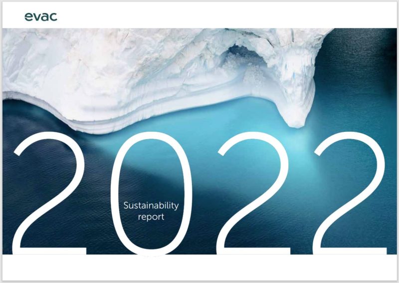 Evac Sustainability Report 2022
