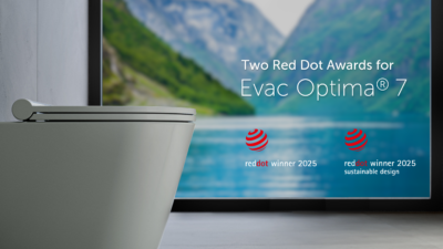 Evac Optima 7 Red Dot Awards